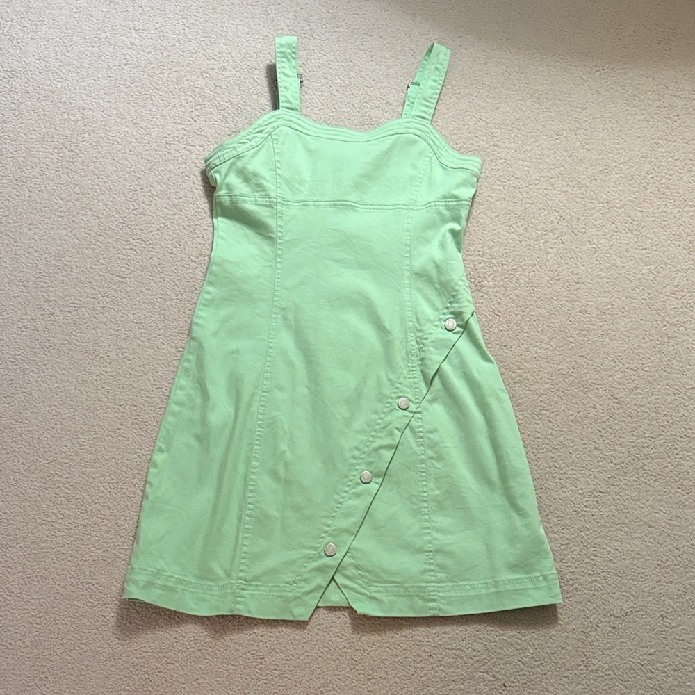 Habitual Kids Lime Green Mini Dress - size 14